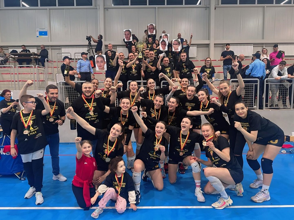 Доминација на Работнички Скопје и во третиот меч за одбрана на шампионската титула во женската одбојка